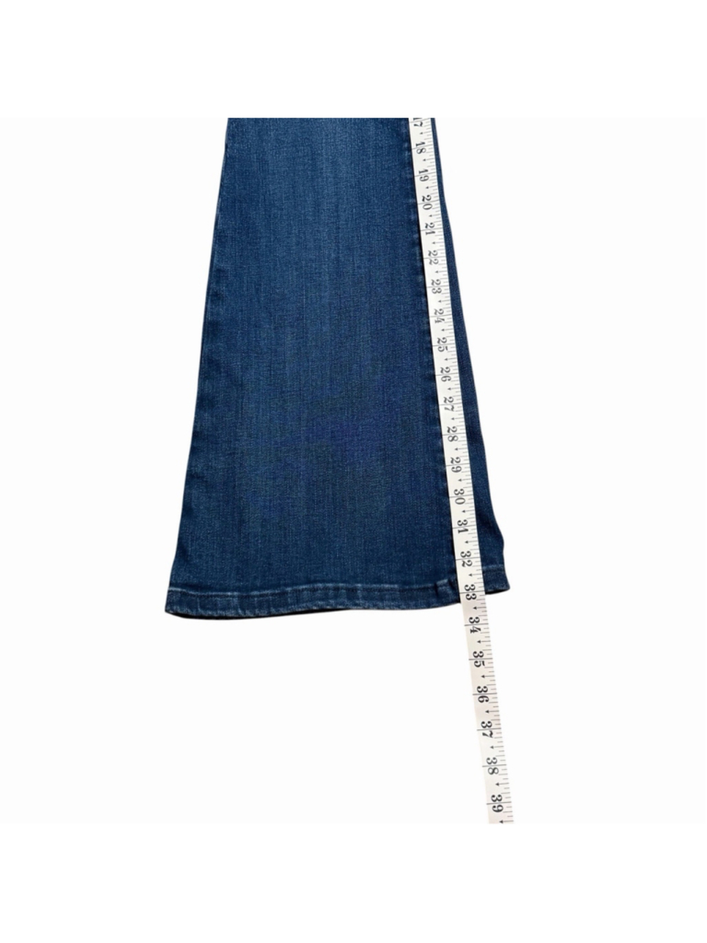 We The Free People NEW Jayde Flare Jeans Dark Wash Hi-Rise Size 26 - 33” Inseam - Picture 7 of 12